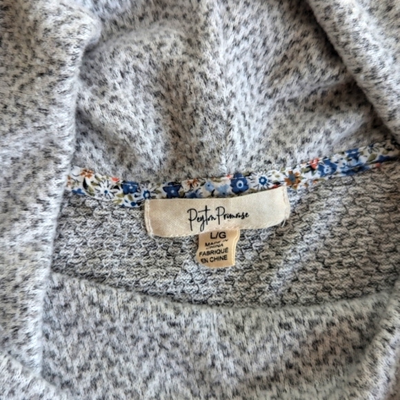 Chunky knit Peyton Primrose sweater size large - Picture 6 of 6